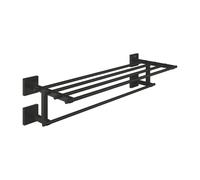 Grohe Start Cube mensola portasciugamani, 410992430, Start Cube nero opaco [Accessori Bagno > Portasciugamani]