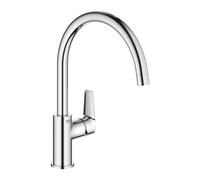 Grohe Start Edge rubinetto da cucina, orientabile, 30529001, Start Edge cromo [Rubinetti da Cucina]