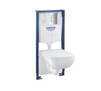 Grohe Start Edge WC a parete, 39817000, Start Edge; Solido bianco alpino [WC > WC]
