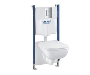Grohe Start Edge WC con elemento incasso, 39816000, Start Edge; Solido bianco alpino [WC > WC con Elementi Incasso]