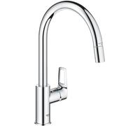 Grohe Start Loop rubinetto da cucina, estraibile, orientabile, 30556000, Start Loop cromo [Rubinetti da Cucina]