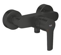 GROHE Start - Miscelatore monocomando con limitatore di temperatura, quantità regolabile, montaggio a parete), nero opaco 322792432