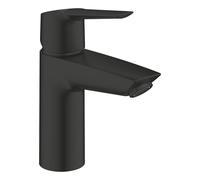 Grohe Start Mitigeur monocommandé pour lavabo S-Size, portée 110mm, avec vidage PUSH-open, matt black, 235502432, 235502432