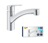 GROHE Start QuickFix rubinetto da cucina con doccetta estraibile per installazione sottofinestra