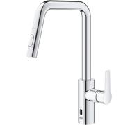 GROHE Start Quickfix Rubinetto Da Cucina Ibrido Con Erogazione Manuale O Con Sen
