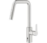 GROHE Start QuickFix rubinetto da cucina ibrido con erogazione manuale o con sensore