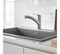 Grohe Start rubinetto da cucina, estraibile, orientabile, 30531DC1, Start supersteel [Rubinetteria da Cucina > Rubinetti da Cucina]