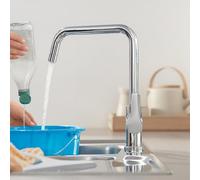 Grohe Start rubinetto da cucina, installazione sottofinestra, orientabile, 30630000, Start cromo [Rubinetteria da Cucina > Rubinetti da Cucina per Installazione Sottofinestra]