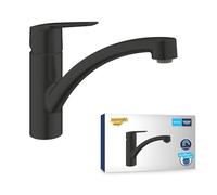 Grohe Start rubinetto da cucina, orientabile, 305302432, Start nero opaco [Rubinetti da Cucina]
