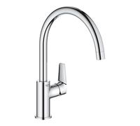 Grohe StartEdge Mitigeur monocommandé pour évier bec haut, portée 207mm, chrome, 30529001, 30529001