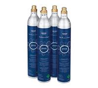 Grohe Starter Kit Bombole CO2, Argento, Set di 4 Pezzi 40422000