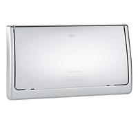 GROHE RICAMBIO - PIASTRA DI COPERTURA SATINATA CON PULSANTE PER CASSETTE WC GROHE - 37053P00