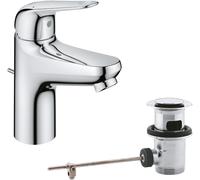 GROHE Swift Miscelatore Monocomando per Lavabo, Taglia S, Cromo, 24316001
