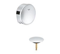 Grohe Talentofill 19952000 set esterno per colonna di scarico vasca, colore cromo lucido