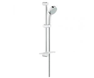 GROHE TEMPESTA COSMOPOLITAN - SET ASTA DOCCIA A 2 GETTI CROMATO CON PORTASAPONE - 27928001