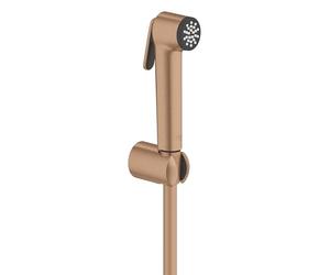 GROHE Tempesta-F Trigger Spray 30 - Kit spruzzatore portatile per WC Shattaf Douche rubinetto per bidet (supporto a parete, doccetta con controllo del grilletto, tubo TwistFree 1,25 m), finitura