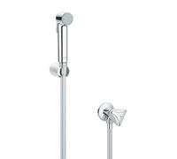 Grohe 27514001 Set Doccia Completo con Rubinetto a Squadra Tempesta Trigger Spray, Cromo