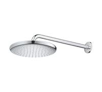 Grohe Tempesta soffione con braccio da parete, 25 cm, 1 getto cromato
