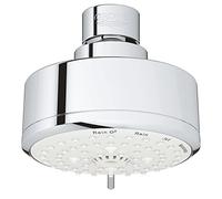 GROHE Tempesta Soffione Doccia (4 getti, 100 mm, DreamSpray erogazione uniforme, SpeedClean anticalcare), Cromo, 27591001