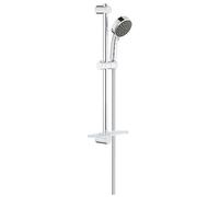 Grohe Vitalio Comfort 100 Set Asta Doccia a 2 Getti, Con vassoio per asta doccia, Installazione veloce, 26398000