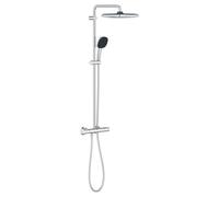 Grohe 26696001 QuickFix Vitalio Comfort 250 sistema doccia a parete con miscelatore termostatico, cromo