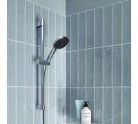 Grohe Vitalio Comfort set doccia con asta saliscendi, 3 tipi di getto, 26932001, Vitalio Comfort cromo [Rubinetteria Bagno > Set Doccia]