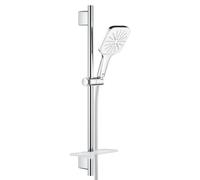 Grohe Vitalio SmartActive Cube set doccia con asta saliscendi, 3 tipi di getto, 26596000, Vitalio SmartActive Cube cromo/moon white [Rubinetteria Bagno > Set Doccia]