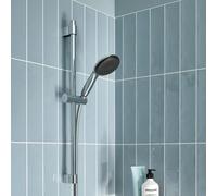 Grohe Vitalio Start 110 set doccia con asta e mensola, 2 tipi di getto, 26951001, Vitalio Start 110 cromo [Rubinetteria Bagno > Set Doccia]