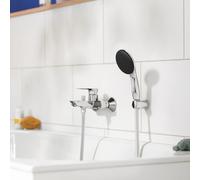 Grohe Vitalio Start 110 set doccia con supporto, 3 tipi di getto, 26769001, Vitalio Start 110 cromo [Rubinetteria Bagno > Set Doccia]