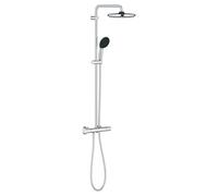 Grohe Vitalio Start 250 Système de douche avec mitigeur thermostatique pour montage mural, 26677001, 26677001, Colorazione: cromo
