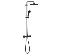 Grohe Vitalio Start sistema doccia, termostatico, 266772431, Vitalio Start System 250 nero opaco [Rubinetteria Bagno > Sistemi Doccia]