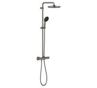 Grohe Vitalio Start Shower System set doccia a parete con termostato con soffione Brushed Hard Graphite 26677AL1