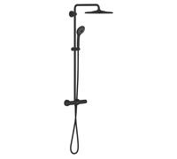 Grohe Vitalio Système 310 Système de douche avec mitigeur thermostatique, 264002431, 264002431, Colorazione: Nero opaco