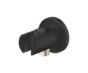 Grohe Vitalio Universal presa d’acqua, con supporto doccetta, 269622431, Vitalio Universal nero opaco [Rubinetteria Bagno > Prese d‘Acqua]