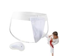 Groin Protector For Boxing - Groin Guard Cup Men | Men Jockstrap For Fighting Training Karate Kickboxing | Athletic Supporters, Shock-Absorbing Kids Protective Cup