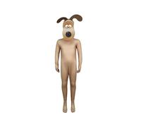 (Gromit,190)Costume cosplay Wallace Gromit stravaganza festa performance vestito Halloween