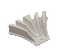 Grondaia Downspout Dispersore Acqua Dolorosa Strumento di Drenaggio Rapida Dispersione Strumento Deviatore per 3 "X 4"/3" X 2" Deviatore Downspouts Disperser Acqua Pioggia Protettivo Resistente alle