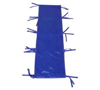 Grondaia per Tenda da Esterno a U, Blu, con Cinghie Regolabili | Canale Extra Largo con Bordi Rinforzati, Drenaggio Efficiente per Gazebo e Campeggi Estivi
