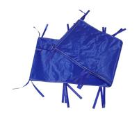 Grondaia per Tenda da Sole a U Blu, e Resistente | Canale Extra Largo con Bordi Rinforzati, Cinghie Regolabili e Punti Fissi, per Eventi Estivi e Campeggio