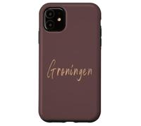 Groningen Paesi Bassi Design elegante vintage Custodia per iPhone 11
