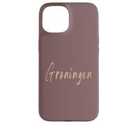 Groningen Paesi Bassi Design elegante vintage Custodia per iPhone 15