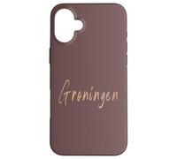 Groningen Paesi Bassi Design elegante vintage Custodia per iPhone 16 Plus