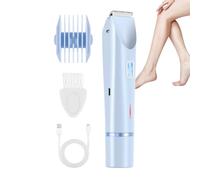 Groomer A Doppia Teste Impermeabili | Elettrici Per La Rasatura Di 400 MAh | Rasoio Ricaricabile Per Gambe Pubiche Per Le Gambe Di Bellezza Di Viaggio In Assi