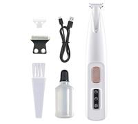 Groomer-cordeless e facile da usare in corruzione per animali domestici, design impermeabile e luce a LED per tagli lisci anche aree difficili da vedere | Consigliato per i principianti come s