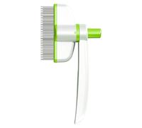 Grooming Comb, Pet Comb, Detangling Comb, Cat Comb, Pet Grooming, Shedding Comb, DeDeDematting Comb, Detangling Cat Comb, Massage Comb For Pet With Release Button, For Safe & Gentle Dogs & Gentle