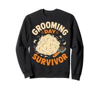 Grooming Day Survivor Pet Humor Felpa