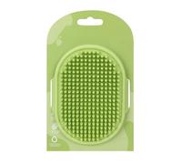 Grooming Goma Limpiadora De Pelo Para Perro - Cepillo Para Polvo De Champú Para Perros | Aseo Y Lavado Con Mango De Anillo Ajustable Para Perros Y Gatos De | Peine De Masaje Cómodo Para Mascotas, Perr