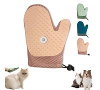 Grooming Mist Glove For Pets, Upgraded Thickened Strong Pet Spray Gloves, Reusable Quick De-Shedding Gloves for Couch, Clothing (Pink)