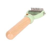 Grooming per Animali Domestici B Pet Sh B Broted Furto Pettosa Pettine per il Cane Gatto Grigio L Ensu una Vita di servizio. Pannustpet da Toeletta Animali Domestici Sh Brushpet Dematting Combdog (S)