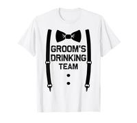 Groom's Drinking Team | Bachelor Party Squad | Maglietta Crew Maglietta